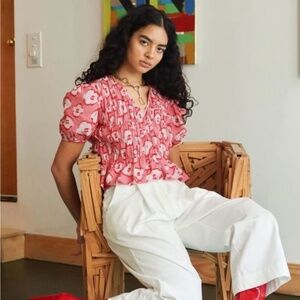 Wray Romero Cherry Blossom Blouse 2X